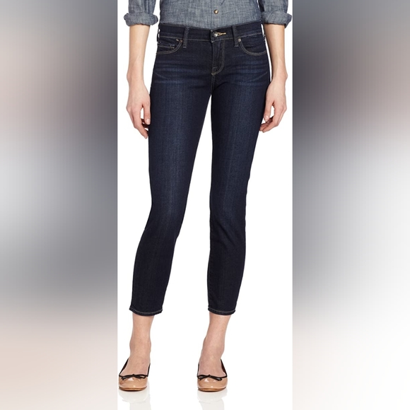 Lucky Brand Sofia Capri Dark Wash Jeans, size 2/26 - Picture 1 of 9